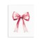 Stupell Industries Delicate Pink Bow Wall Plaque Art Design by Amanda Greenwood